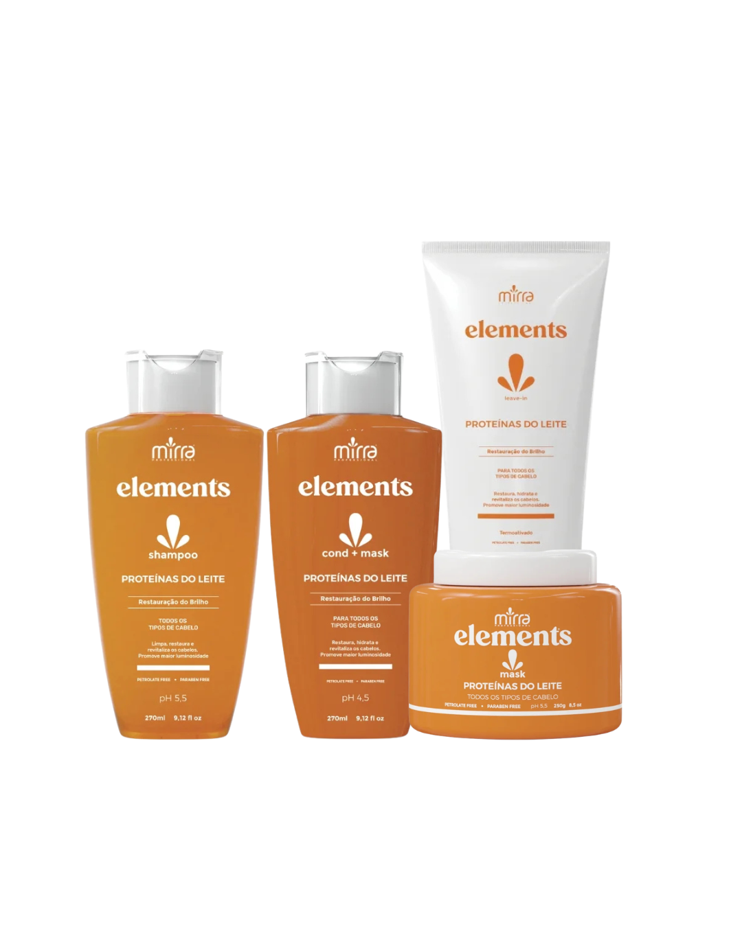 Elements Proteinas do Leite Home Care Kit