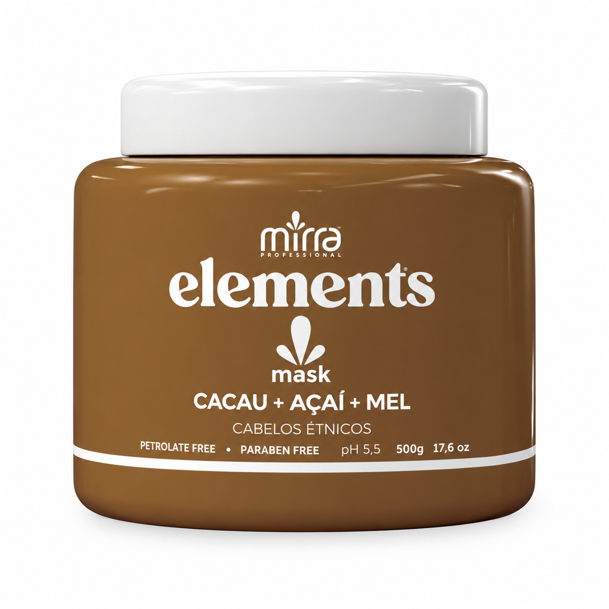 Mirra Elements Cacau, Açaí e Mel Mask 500g