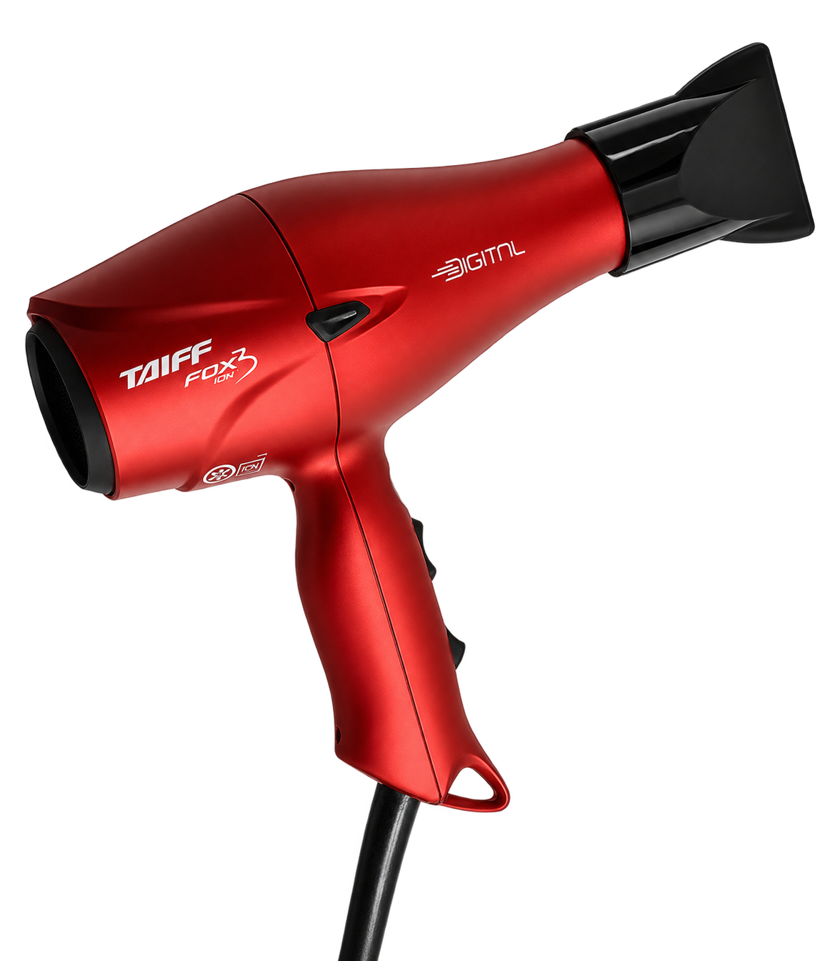 Taiff Hair Dryer Fox Ion 3 Digital vermelho